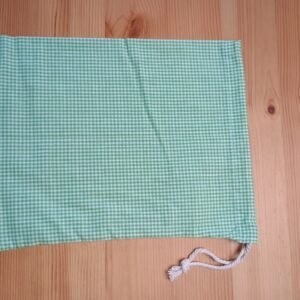 Euritmie / knikkerzak ruit groen