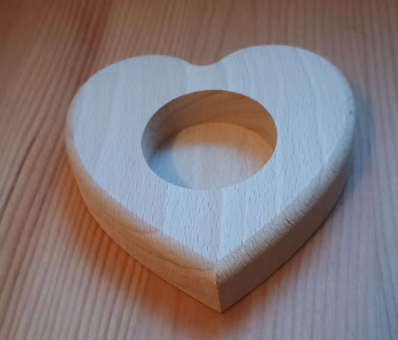 Houten hart - seizoenstafel