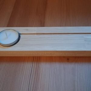 Houten kaarthouder - seizoenstafel