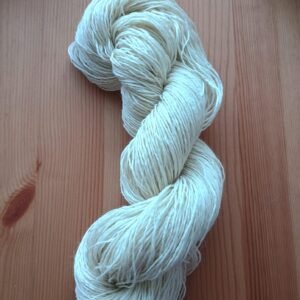 Natuurlijke wol, ongeverfd (100g) dun